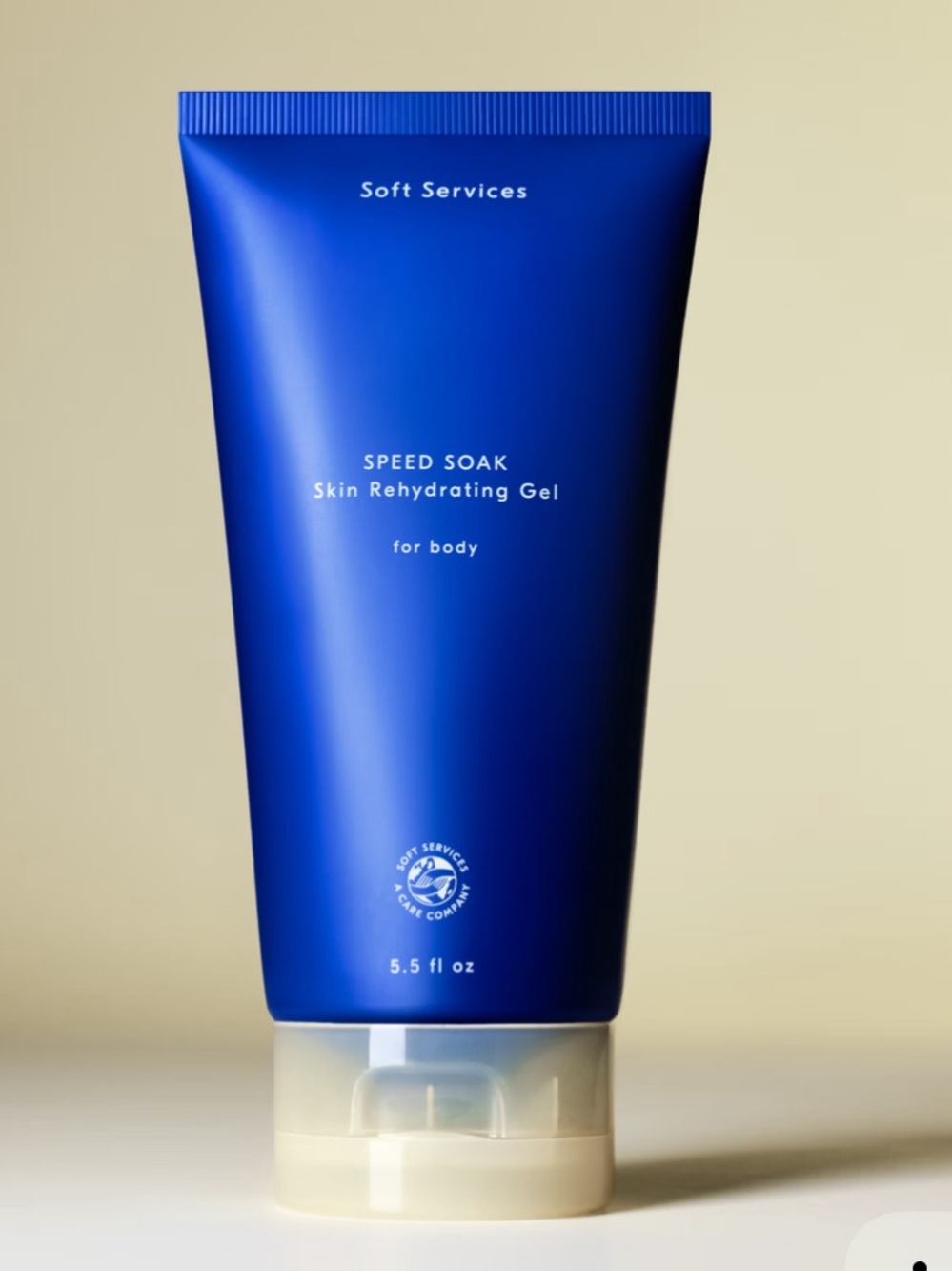 Soft Services Speed Soak Skin Rehydrating Gel absorbs instantly protects barrier